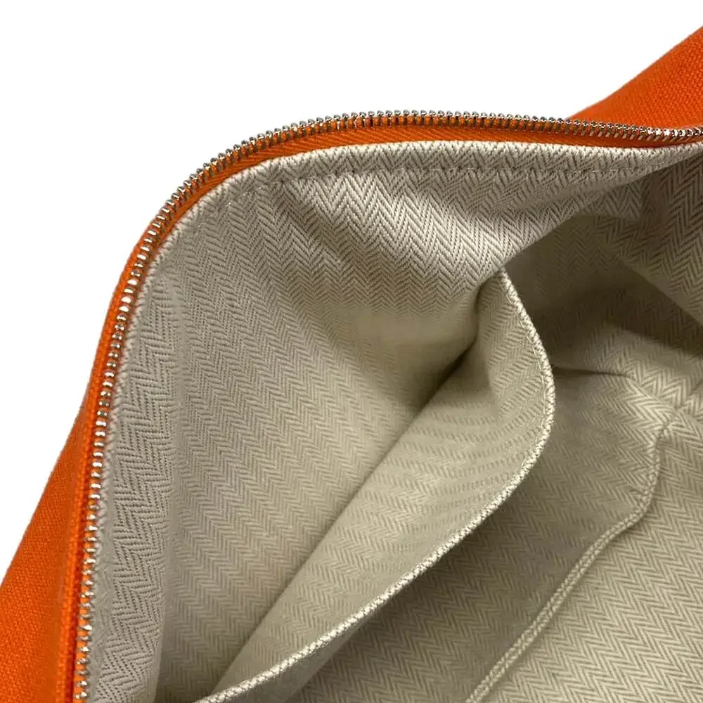 Hermès Handbag Orange Bordeaux